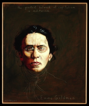 Portrait of Emma Goldman