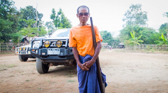 solar mama burma myanmar barefoot college rural man cow