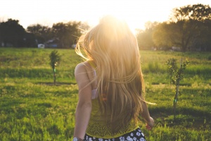 nature-sunset-person-woman