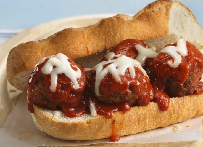 meatball sandwich ground beef feces reports